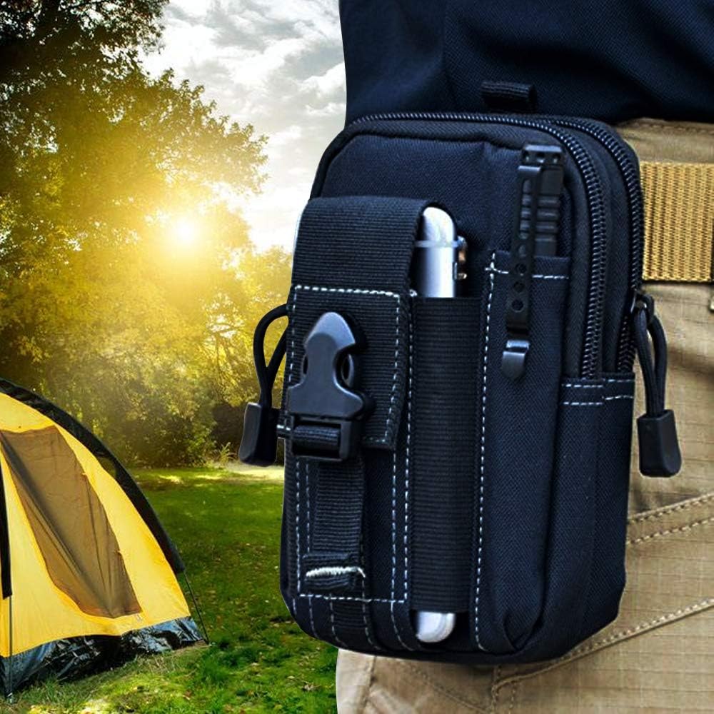 Men Accessories Box - Bolsa tática molle para cinto, bolsa