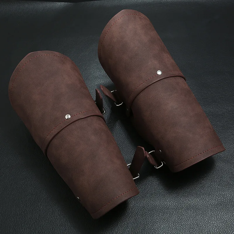 Medieval Men'S Accessories - Luvas de armadura medieval, braçadeiras com