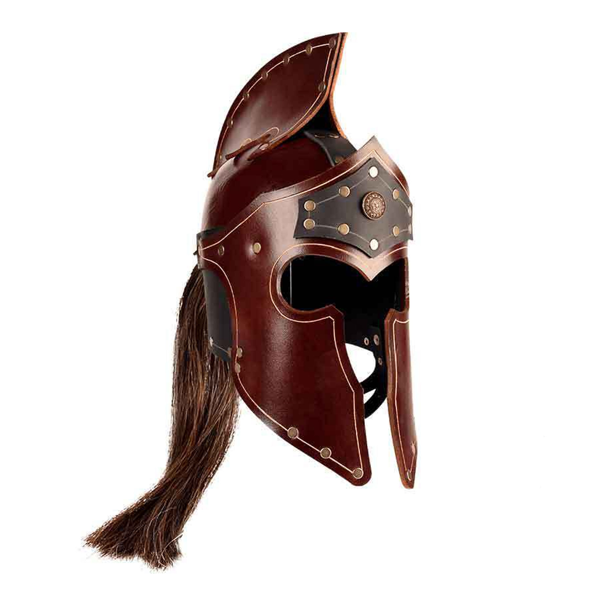 Medieval Men'S Accessories - Capacetes de Guerreiro Gladiador para Halloween,