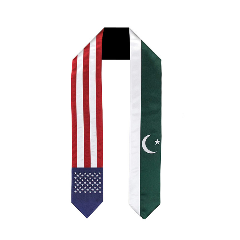 Men Accessories Pakistan - 180*14cm bandeira nacional americana do paquistão