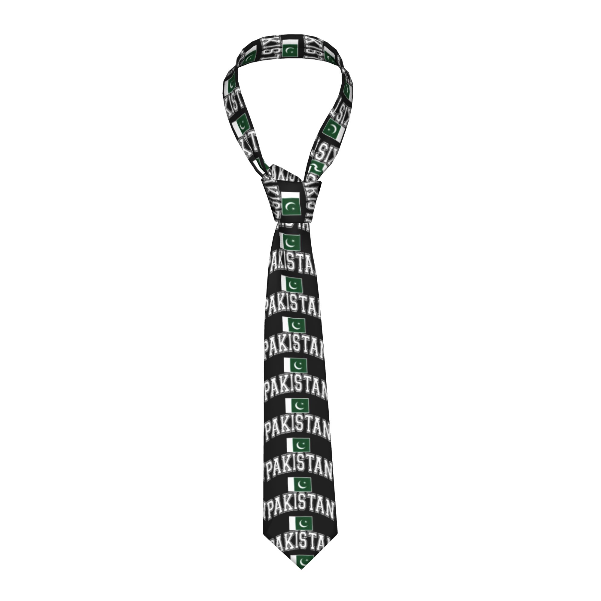 Men Accessories Pakistan - Gravata Masculina Casual Retrô com Estampa