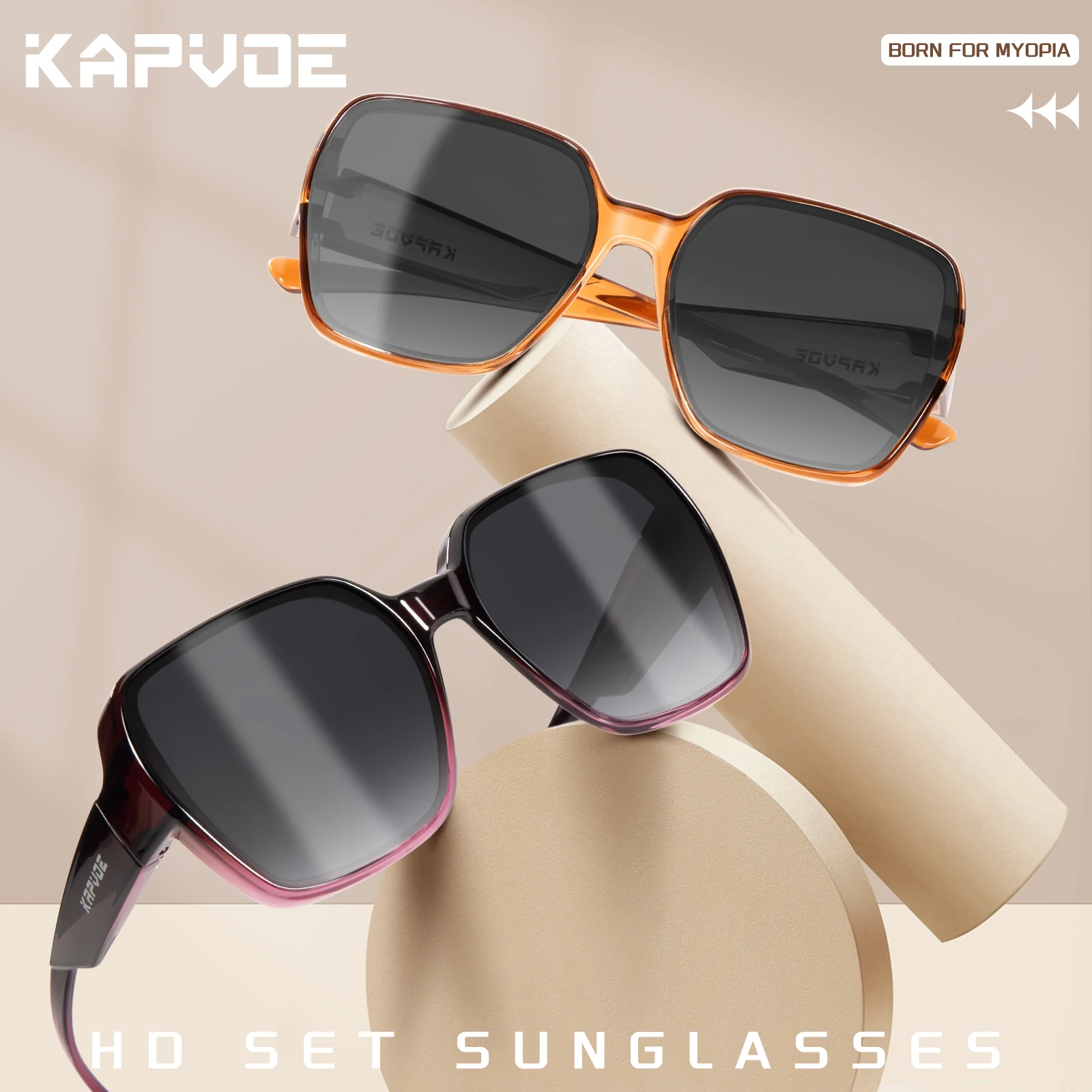 Sunglasses Polarized Men - Óculos de Sol Kapvoe Fitover, Polarizados,