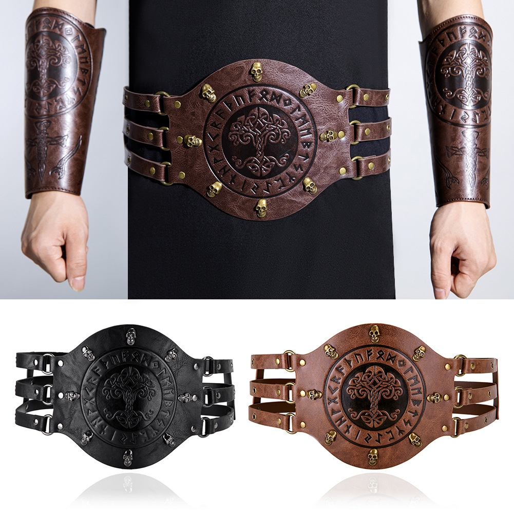 Medieval Men'S Accessories - Cinto largo medieval, traje de cavaleiro