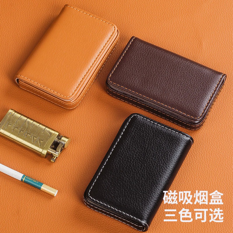 Men Accessories Box - Estojo portátil para cigarros de 8mm,