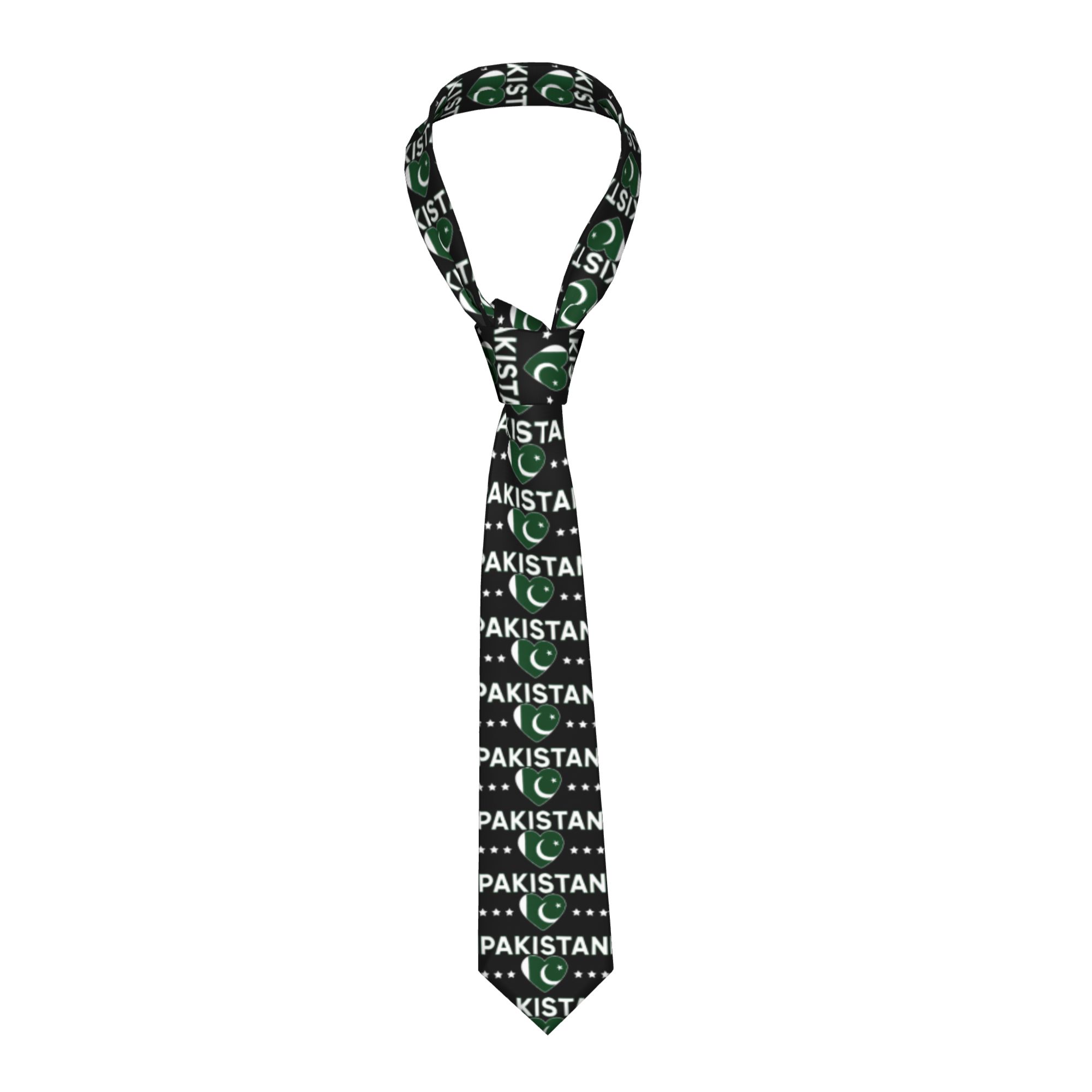 Men Accessories Pakistan - Gravata Vintage com Coração da Bandeira