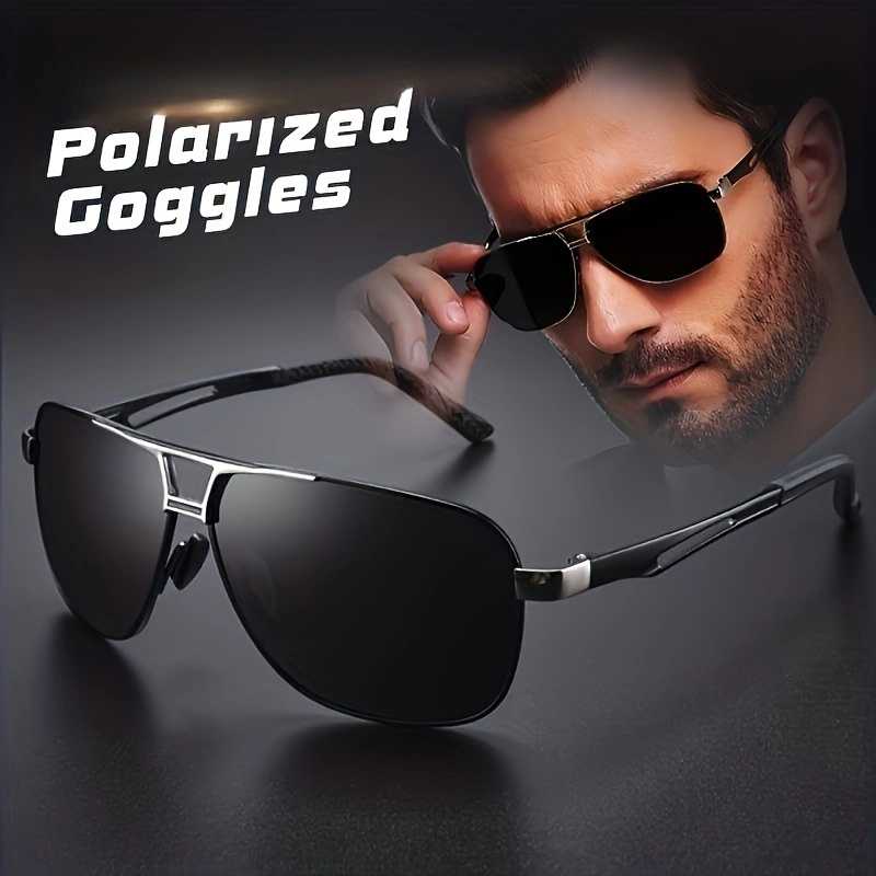 Sunglasses Polarized Men - Óculos de Sol de Metal da