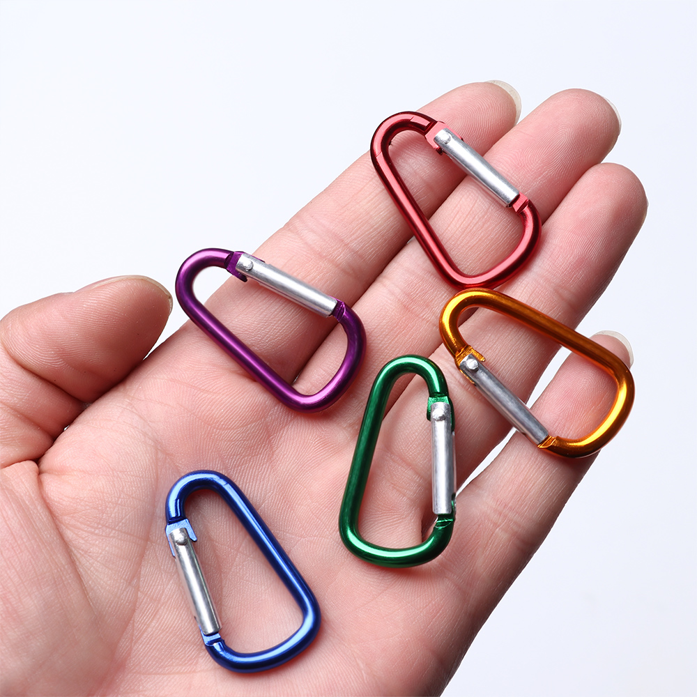 Keychain Multi Tool - Liga mosquetão acampamento caminhadas gancho de
