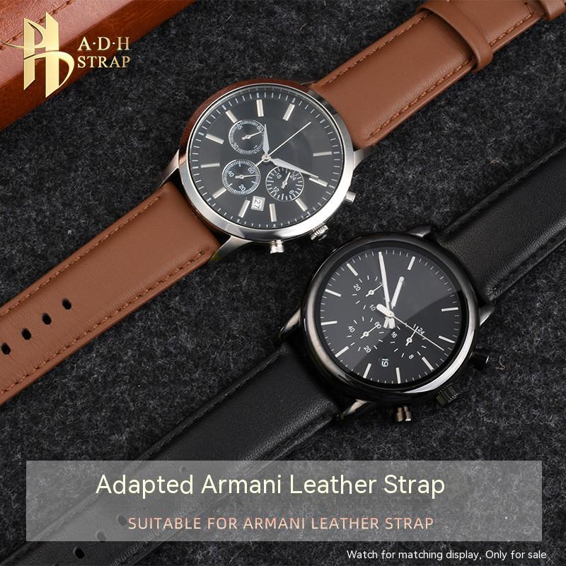 Men'S Accessories Armani - Calfskin cinta macia para armani ar60007/60008
