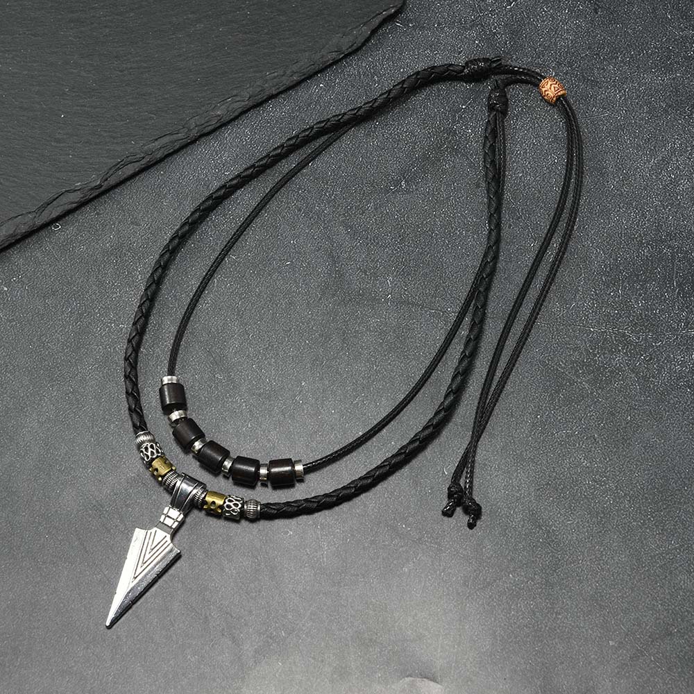 Men Accessories Ethnic - Colar Masculino Viking com Ponta de