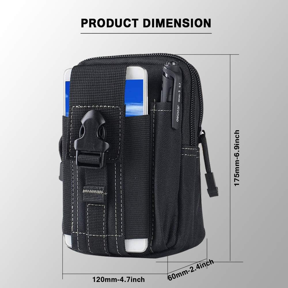 Bolsa tática molle para cinto, - Men Accessories Box avaliação e preço