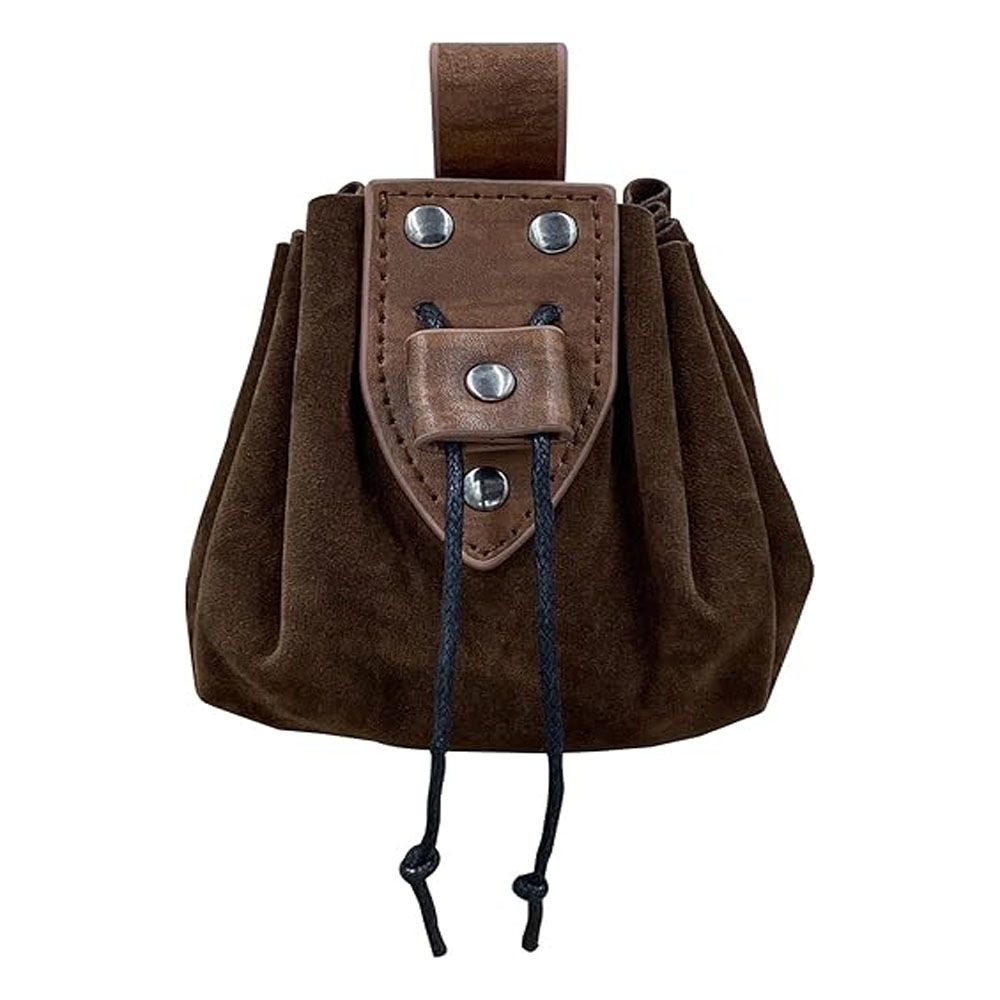 Bolsa de Cintura de Couro Esti - Medieval Men'S Accessories avaliação e preço