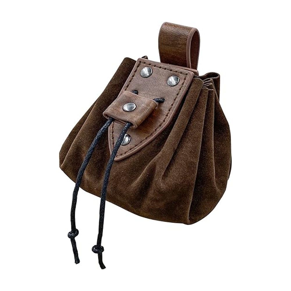 Bolsa de Cintura de Couro Esti - Medieval Men'S Accessories avaliação e preço