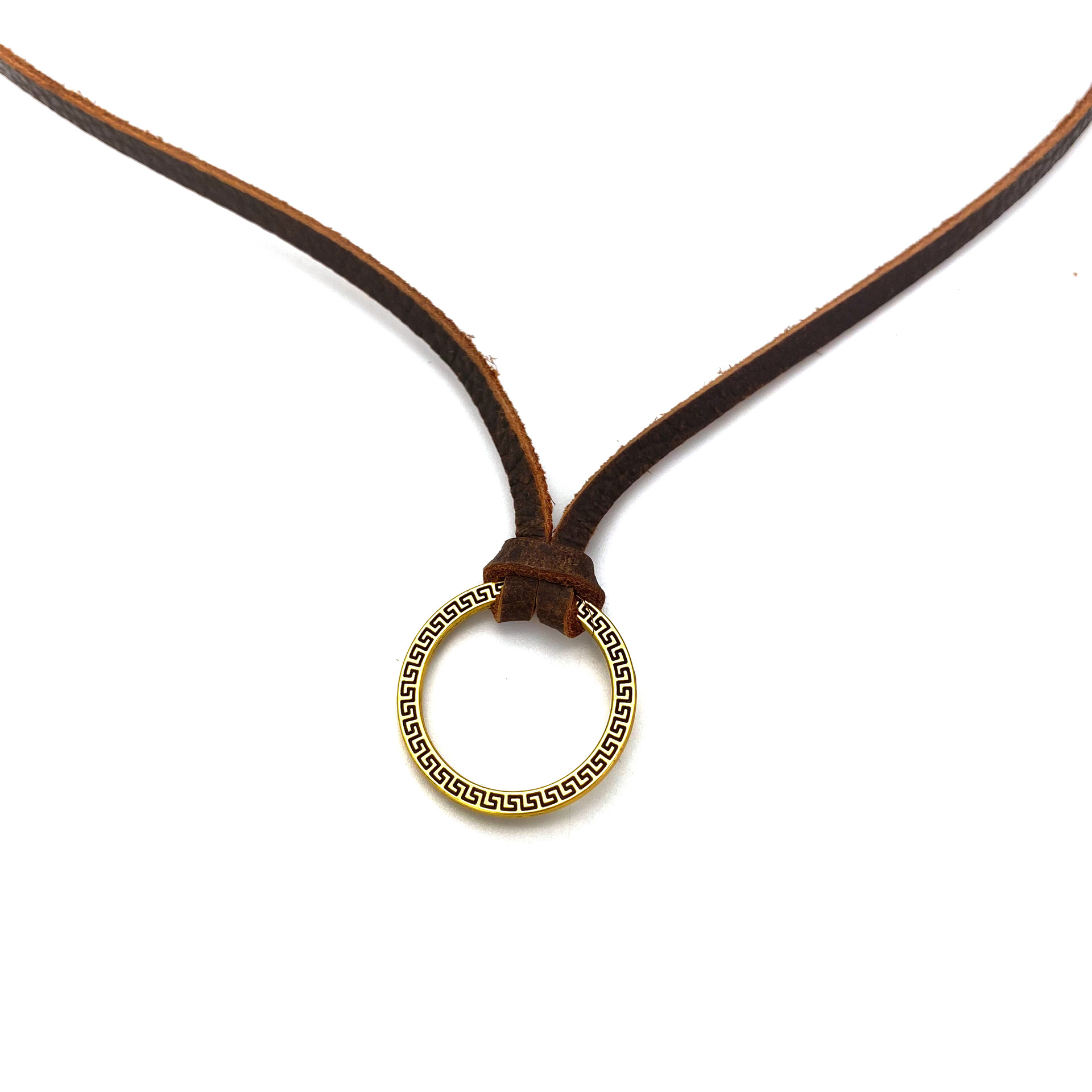 Vintage ajustável couro genuín - Men'S Accessories On Sale avaliação e preço