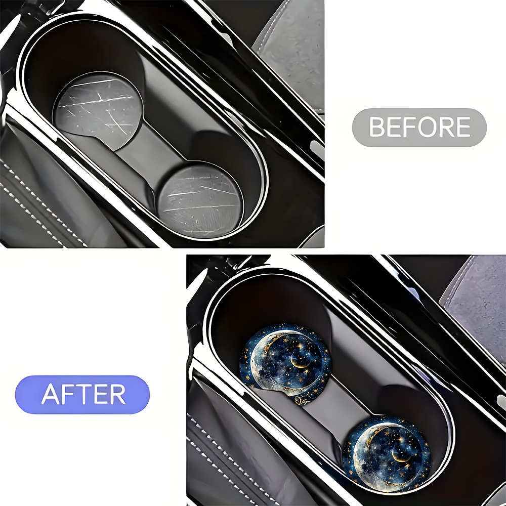 2 peças de porta-copos para ca - Men Accessories Box avaliação e preço