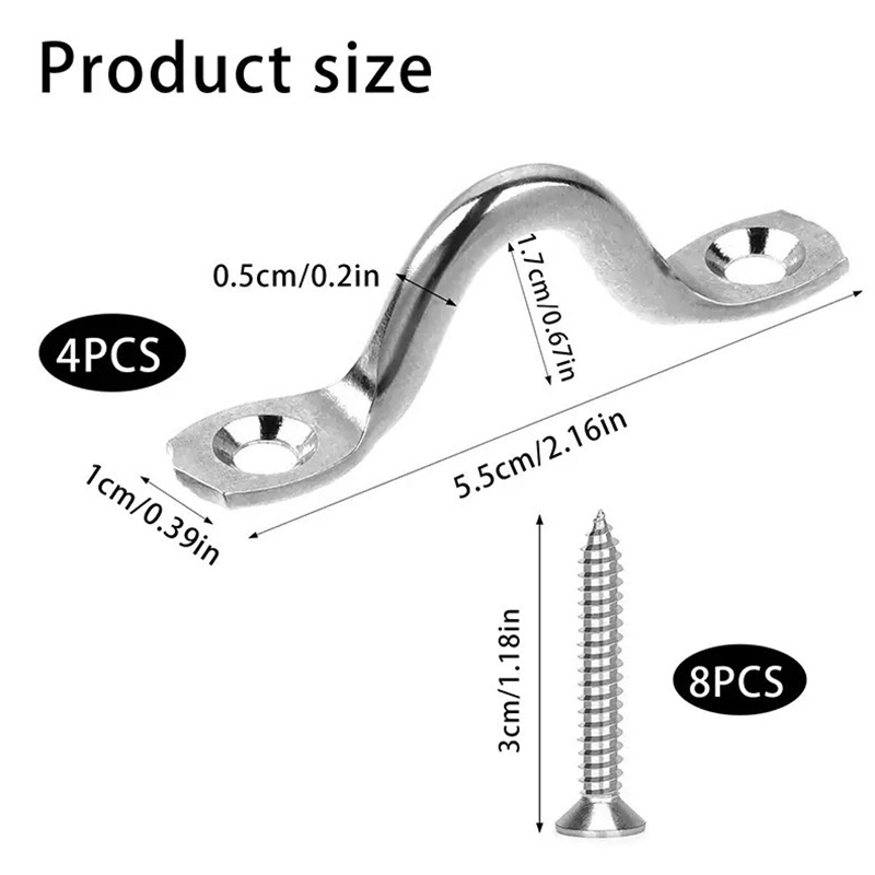 4 pçs alça 4/5/6mm 316 fio de  - Men Accessories Usa avaliação e preço