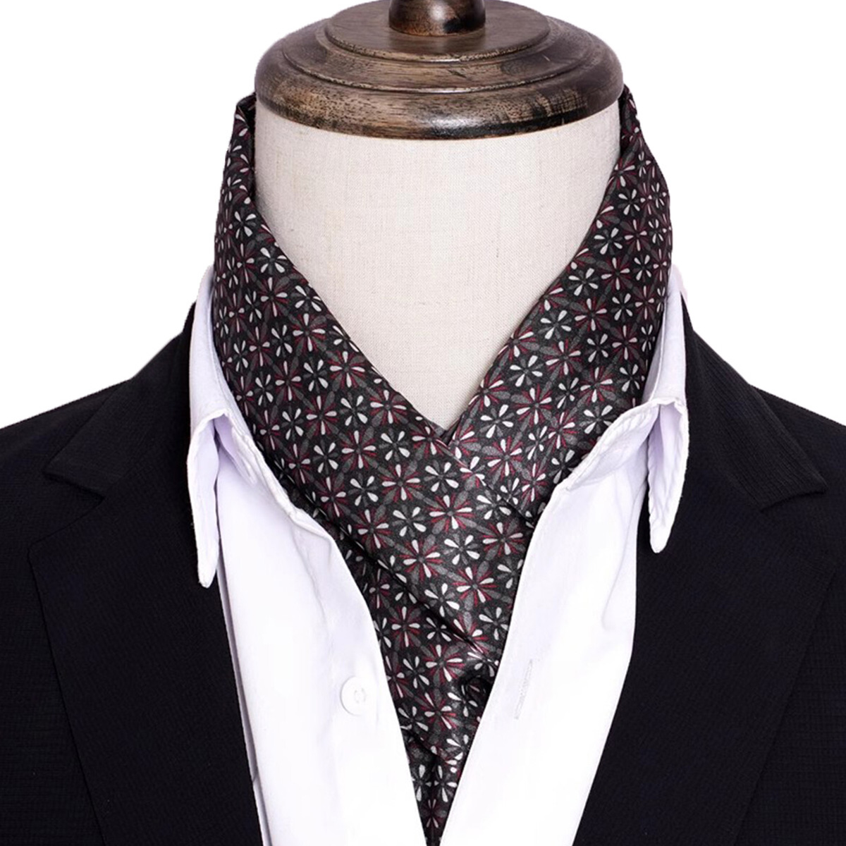 Novo lenço de seda listrado ma - Men'S Accessories Premium avaliação e preço