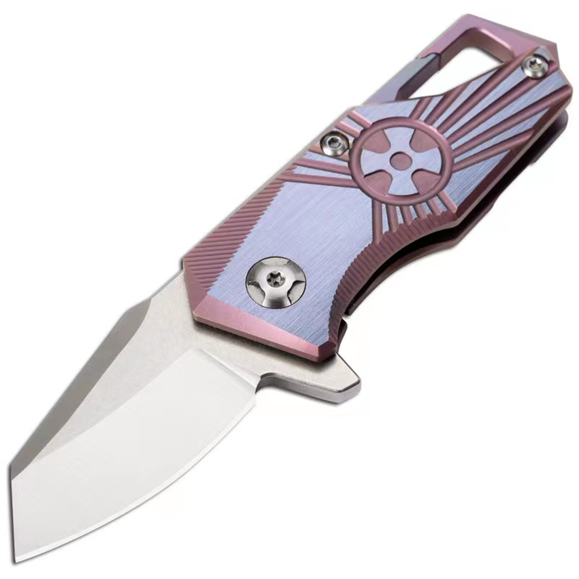 Liga de titânio mini faca m390 - Keychain Multi Tool avaliação e preço