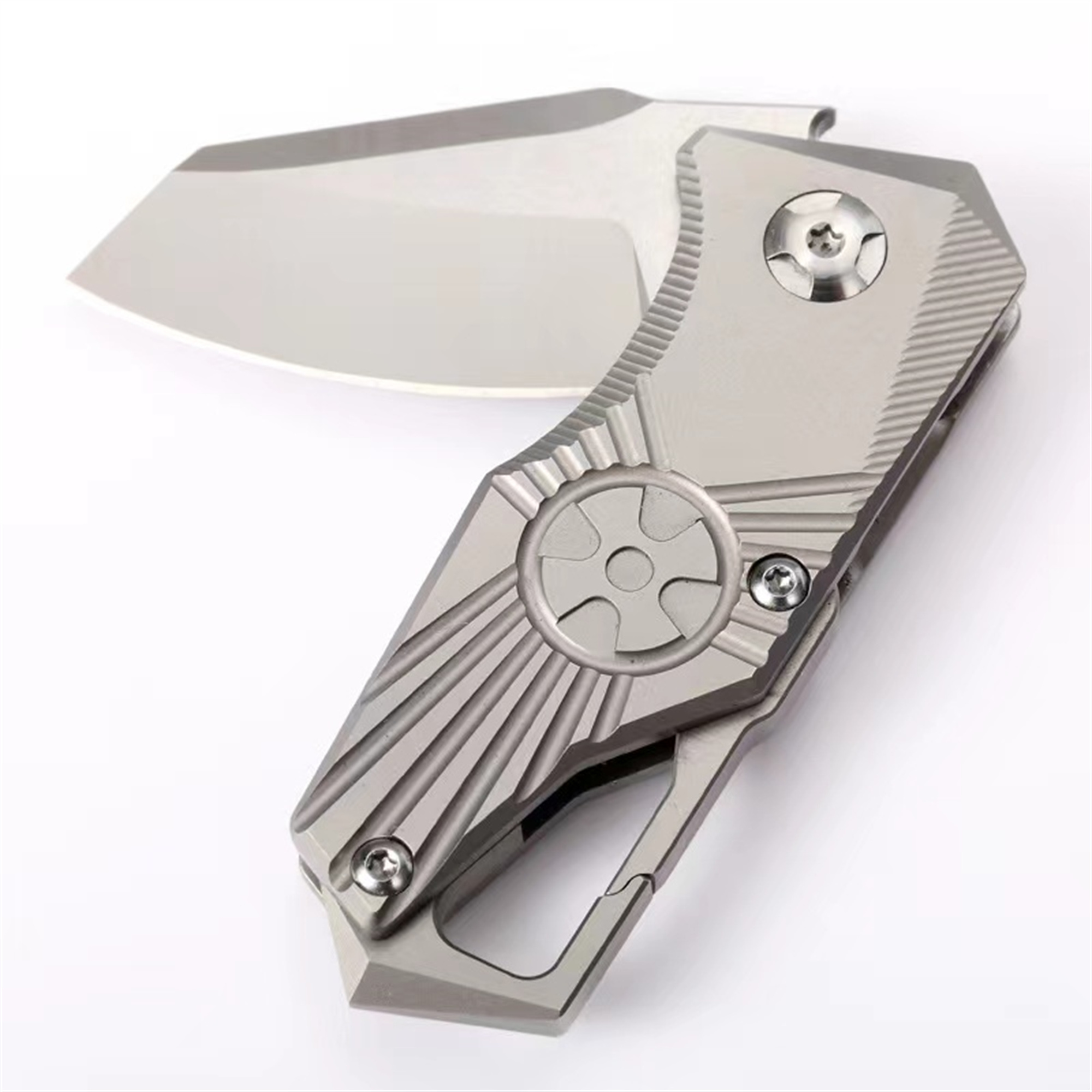 Liga de titânio mini faca m390 - Keychain Multi Tool avaliação e preço