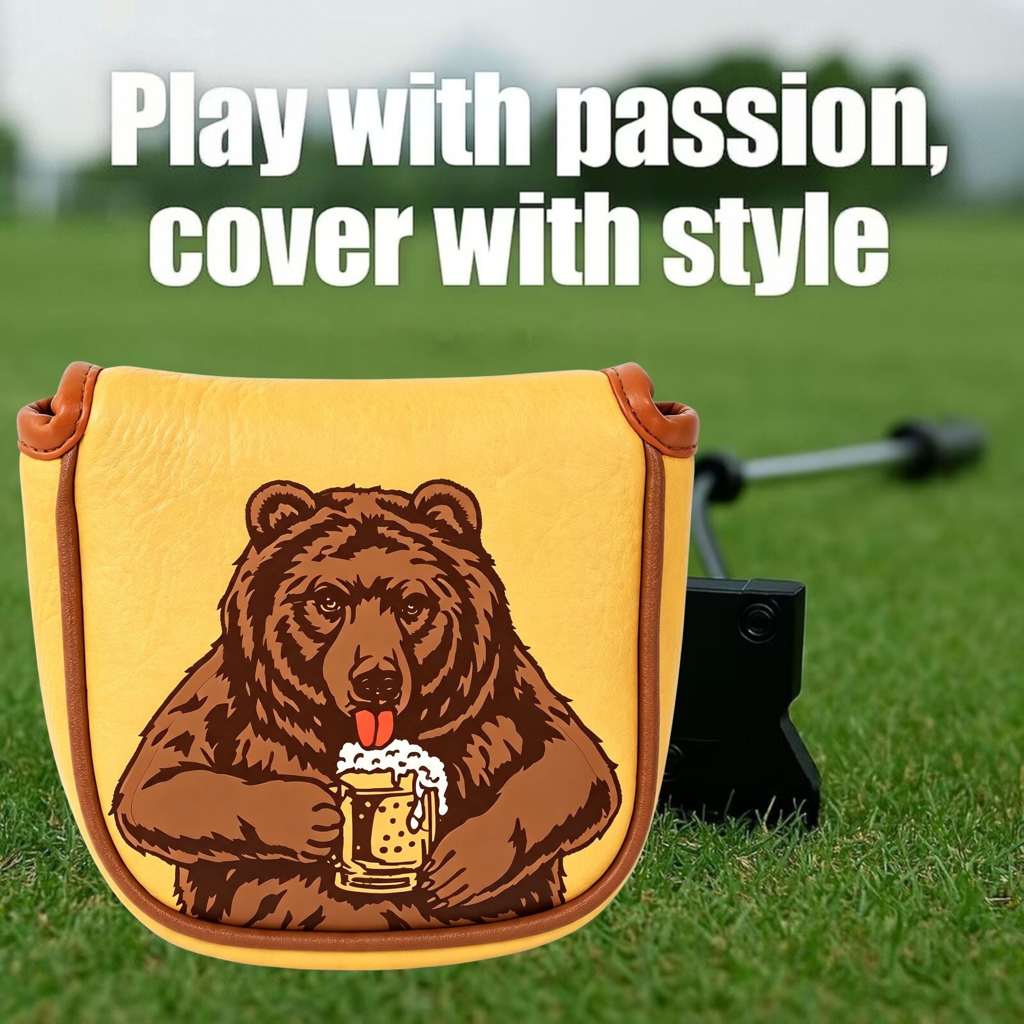 Capa de Putter de Golfe Bordad - Men Accessories Usa avaliação e preço