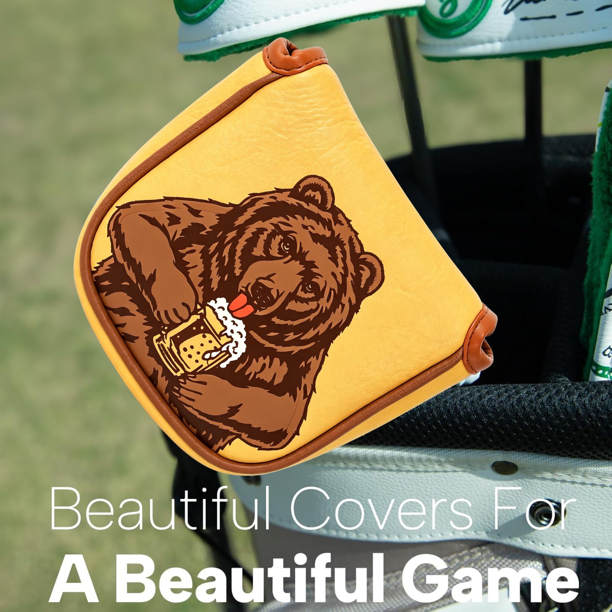 Capa de Putter de Golfe Bordad - Men Accessories Usa avaliação e preço