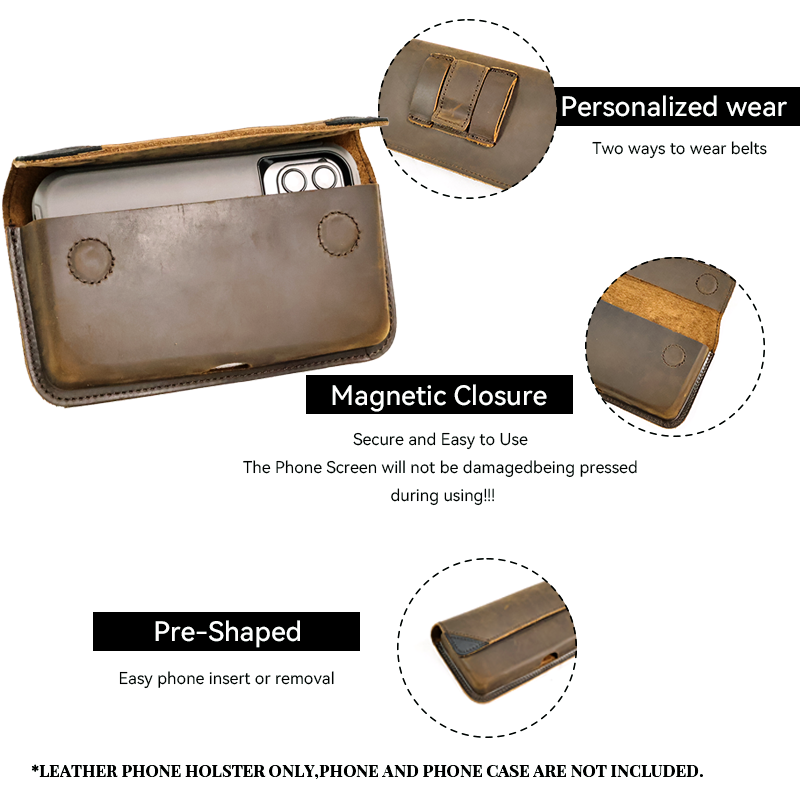 Bolsa de couro genuíno para ho - Men Accessories Box avaliação e preço