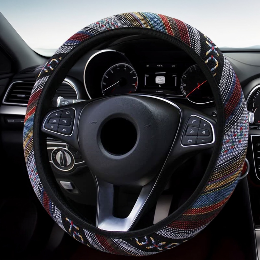 Capa elástica para volante de  - Men Accessories Ethnic avaliação e preço