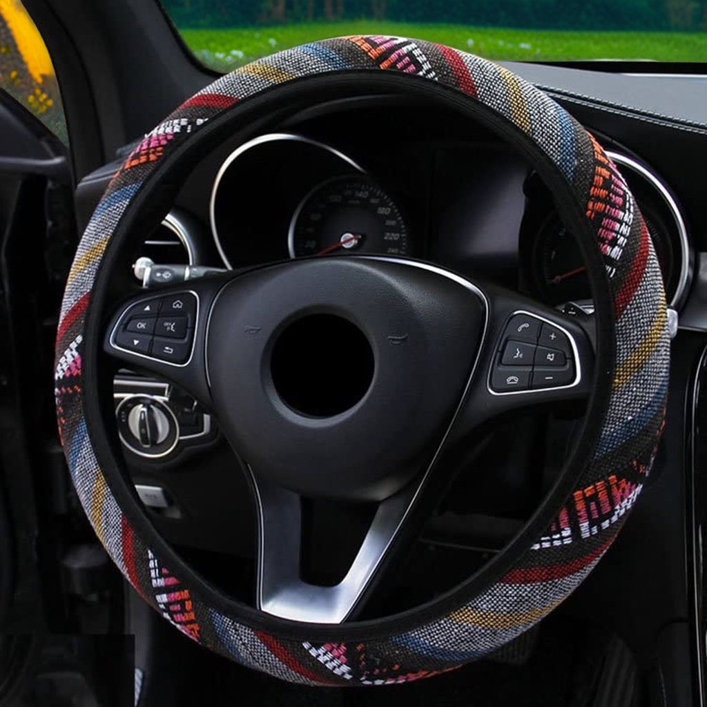 Capa elástica para volante de  - Men Accessories Ethnic avaliação e preço