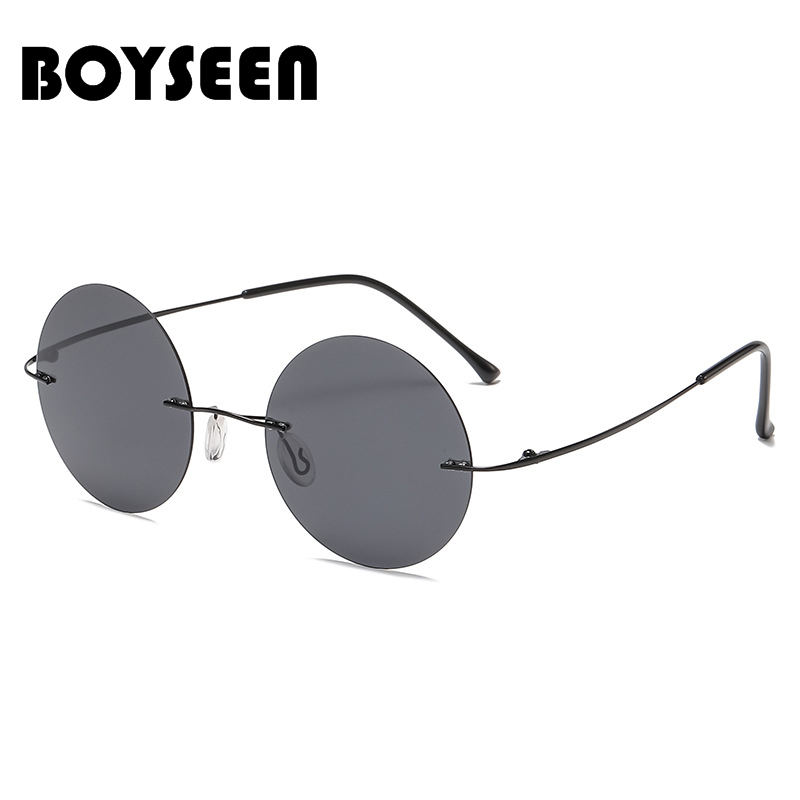 BOYSEEN Óculos de sol circular - Sunglasses Polarized Men avaliação e preço