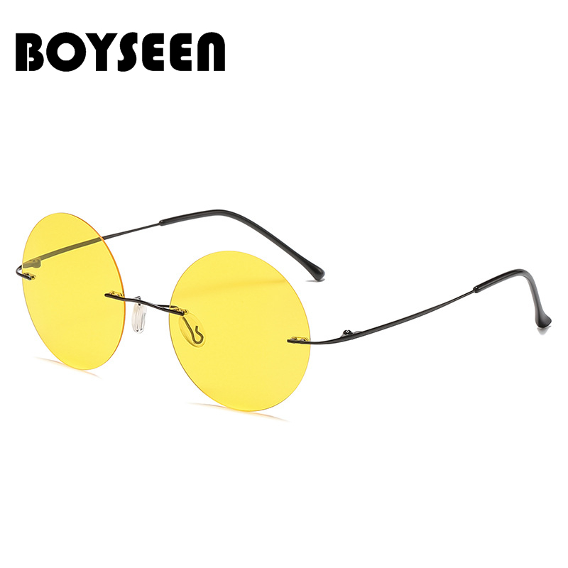 BOYSEEN Óculos de sol circular - Sunglasses Polarized Men avaliação e preço