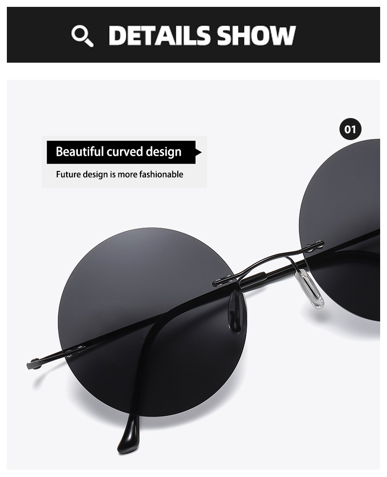 BOYSEEN Óculos de sol circular - Sunglasses Polarized Men avaliação e preço