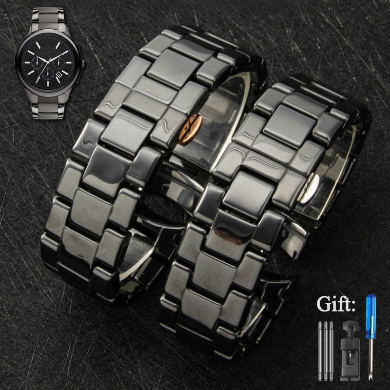 Pulseira de relógio de cerâmic - Men'S Accessories Armani avaliação e preço