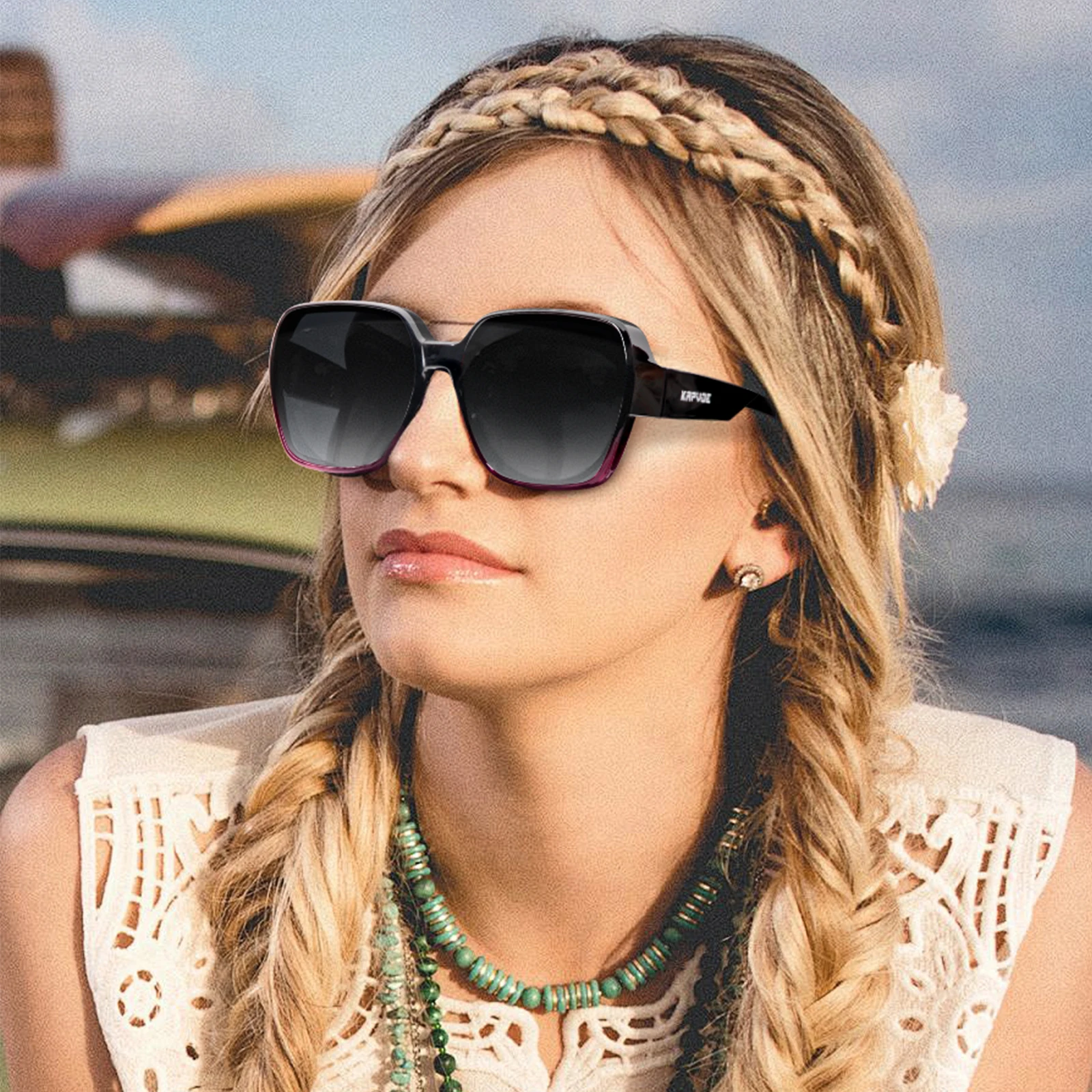 Óculos de Sol Kapvoe Fitover,  - Sunglasses Polarized Men avaliação e preço