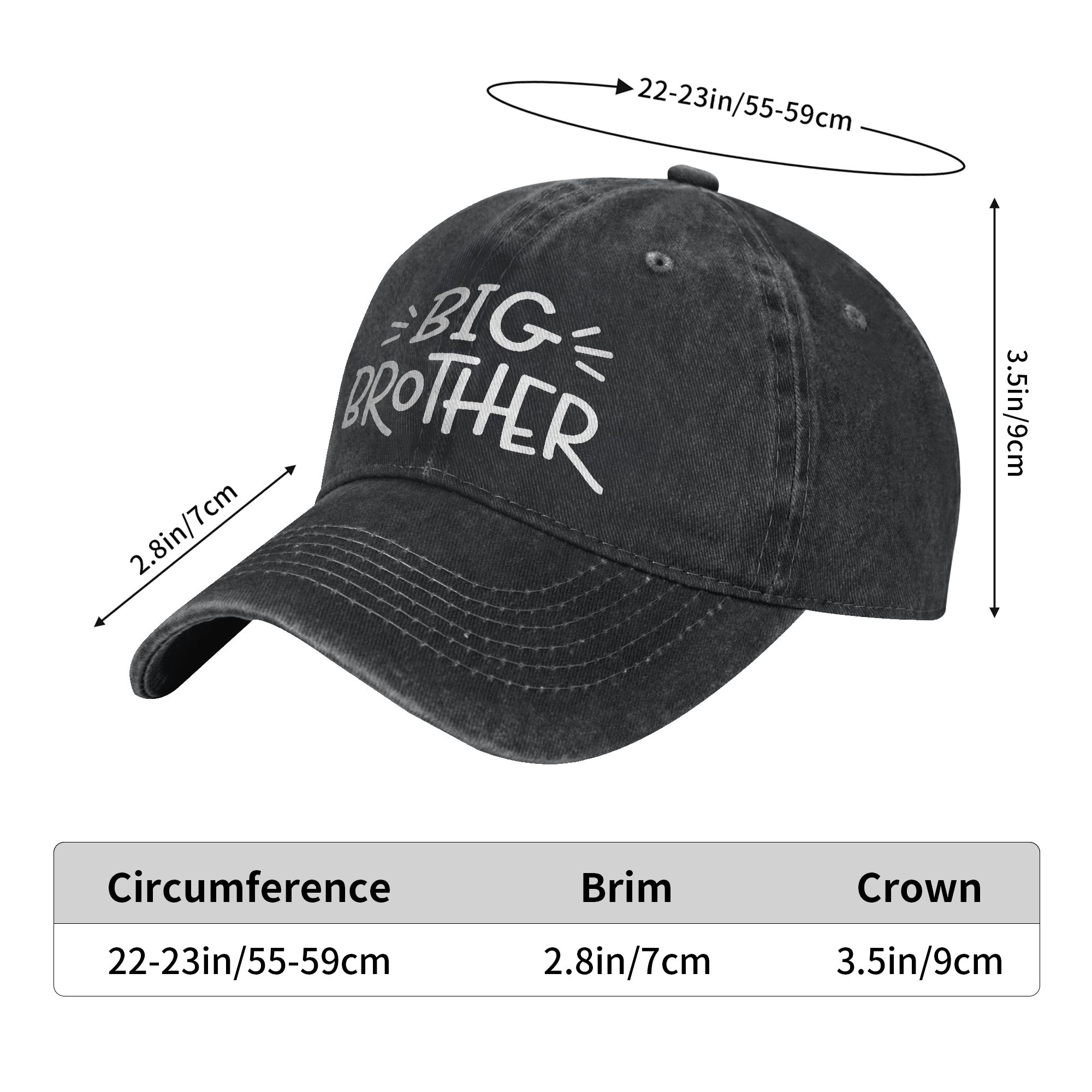 Boné de Beisebol Big Brother,  - Men'S Accessories On Sale avaliação e preço