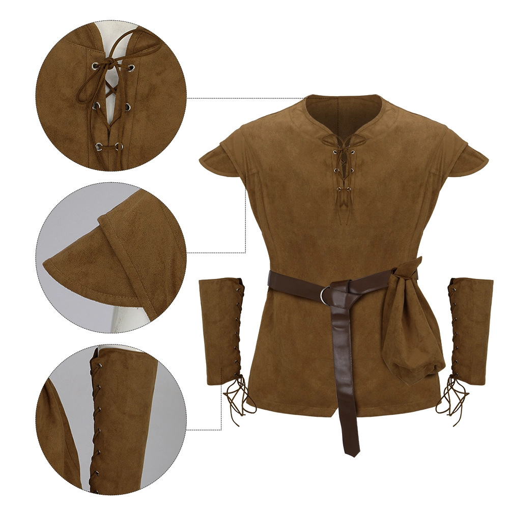 Camisa Túnica Medieval Masculi - Medieval Men'S Accessories avaliação e preço