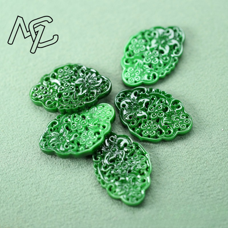 2 Peças DIY Esmeralda Verde Na - Men Accessories Gift avaliação e preço