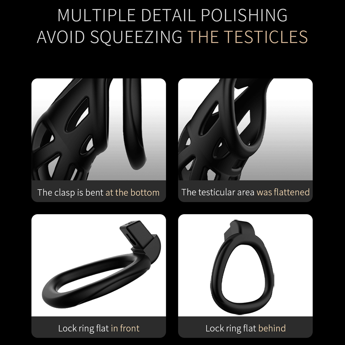 Gaiola de castidade masculina, - Men Accessories Usa avaliação e preço