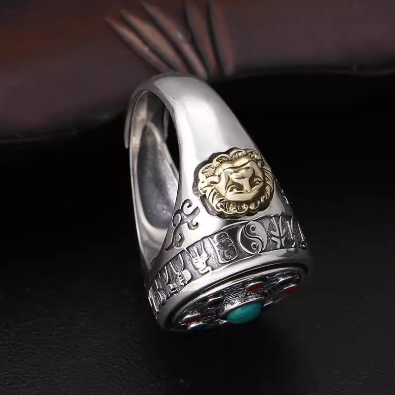 Anel de esmalte colorido estil - Men Accessories Ethnic avaliação e preço
