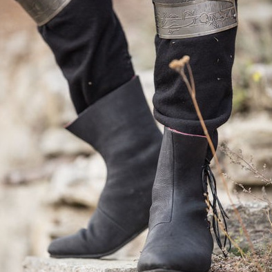 Sapato de couro medieval mascu - Medieval Men'S Accessories avaliação e preço