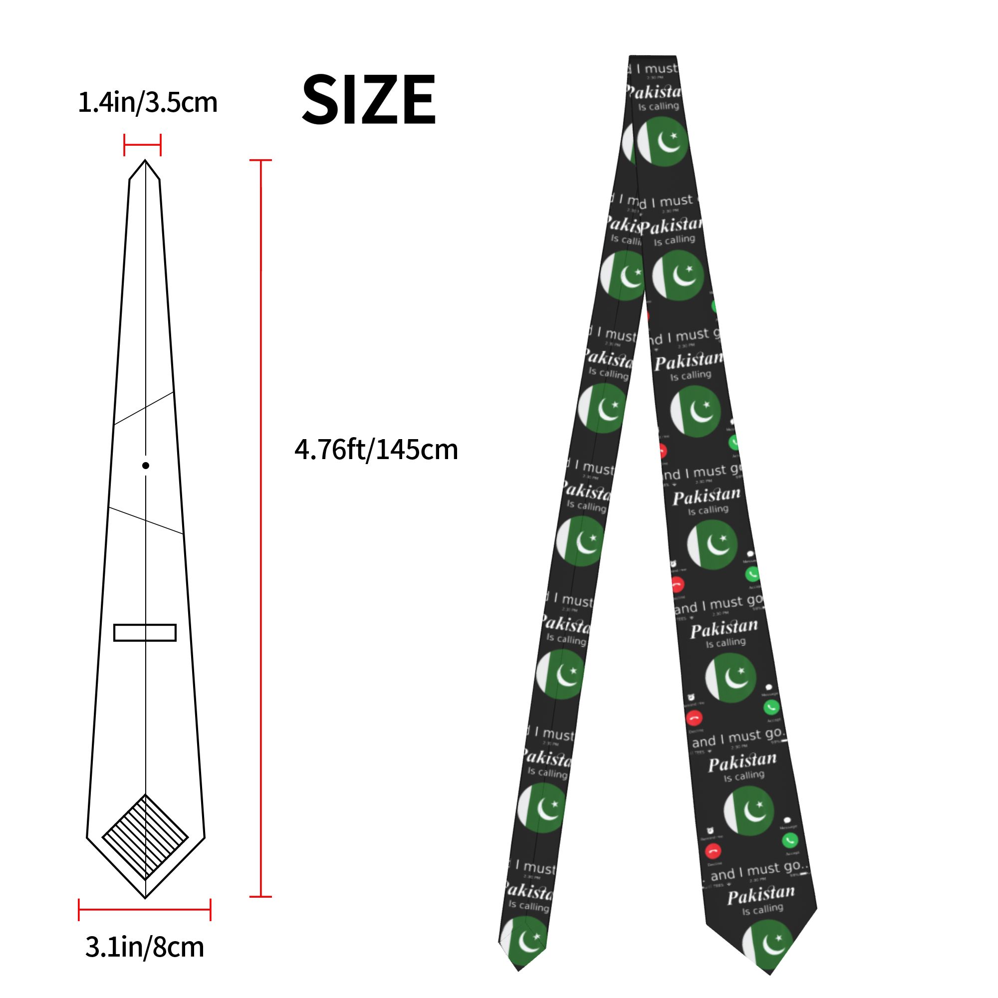 Gravata Masculina com Bandeira - Men Accessories Pakistan avaliação e preço