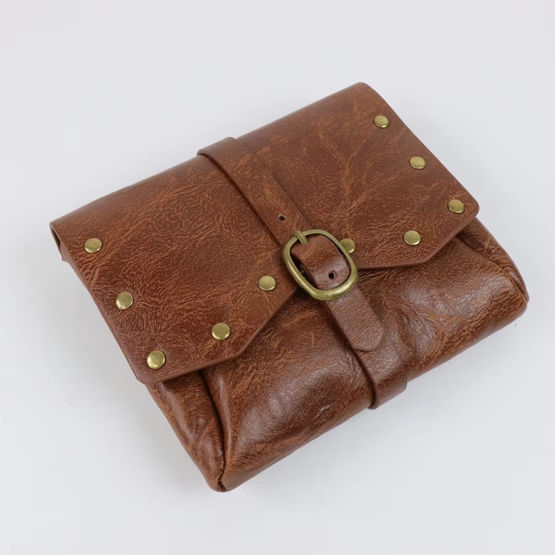 Bolsa de Couro Viking Medieval - Medieval Men'S Accessories avaliação e preço