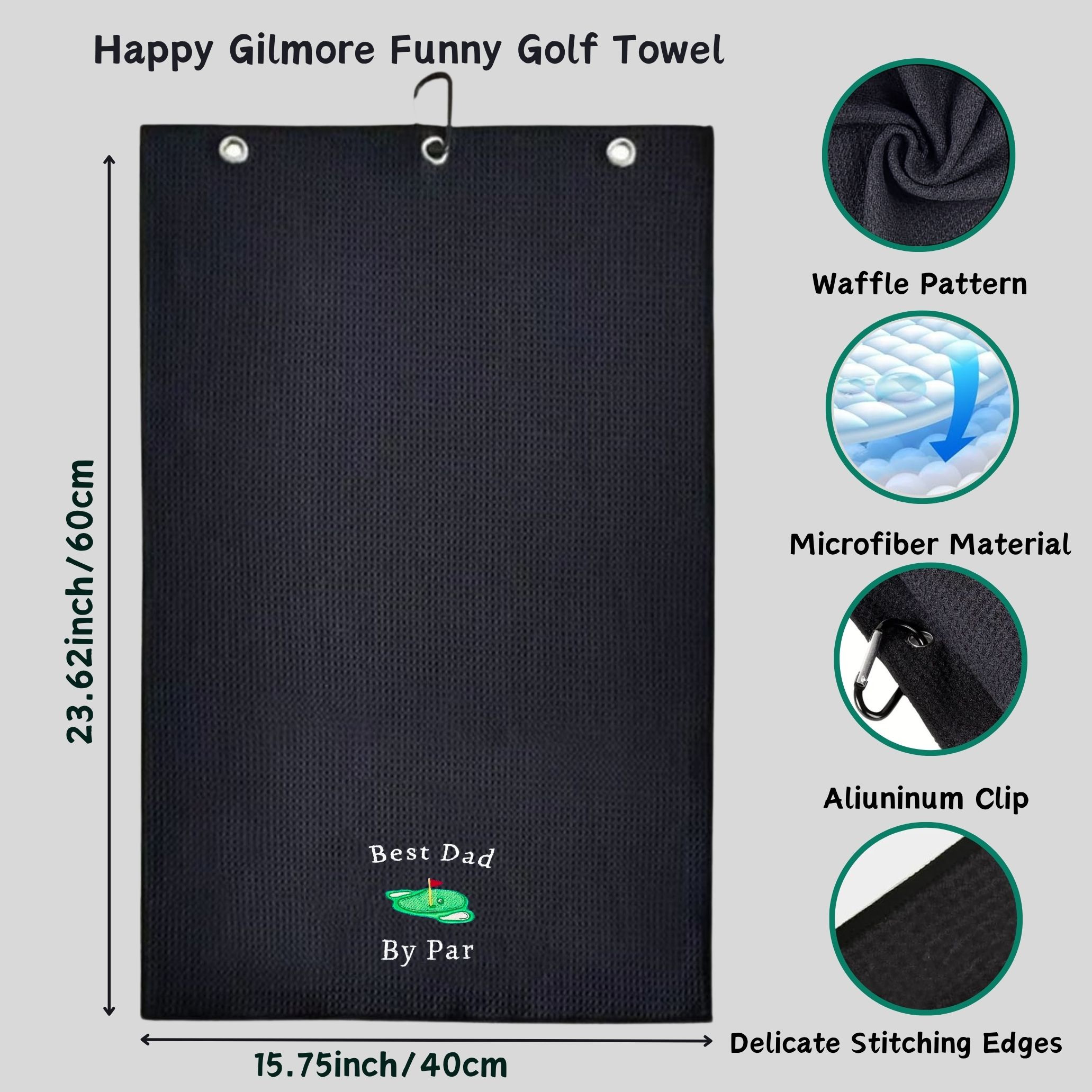 Melhor Toalha de Golfe Premium - Men'S Accessories Premium avaliação e preço