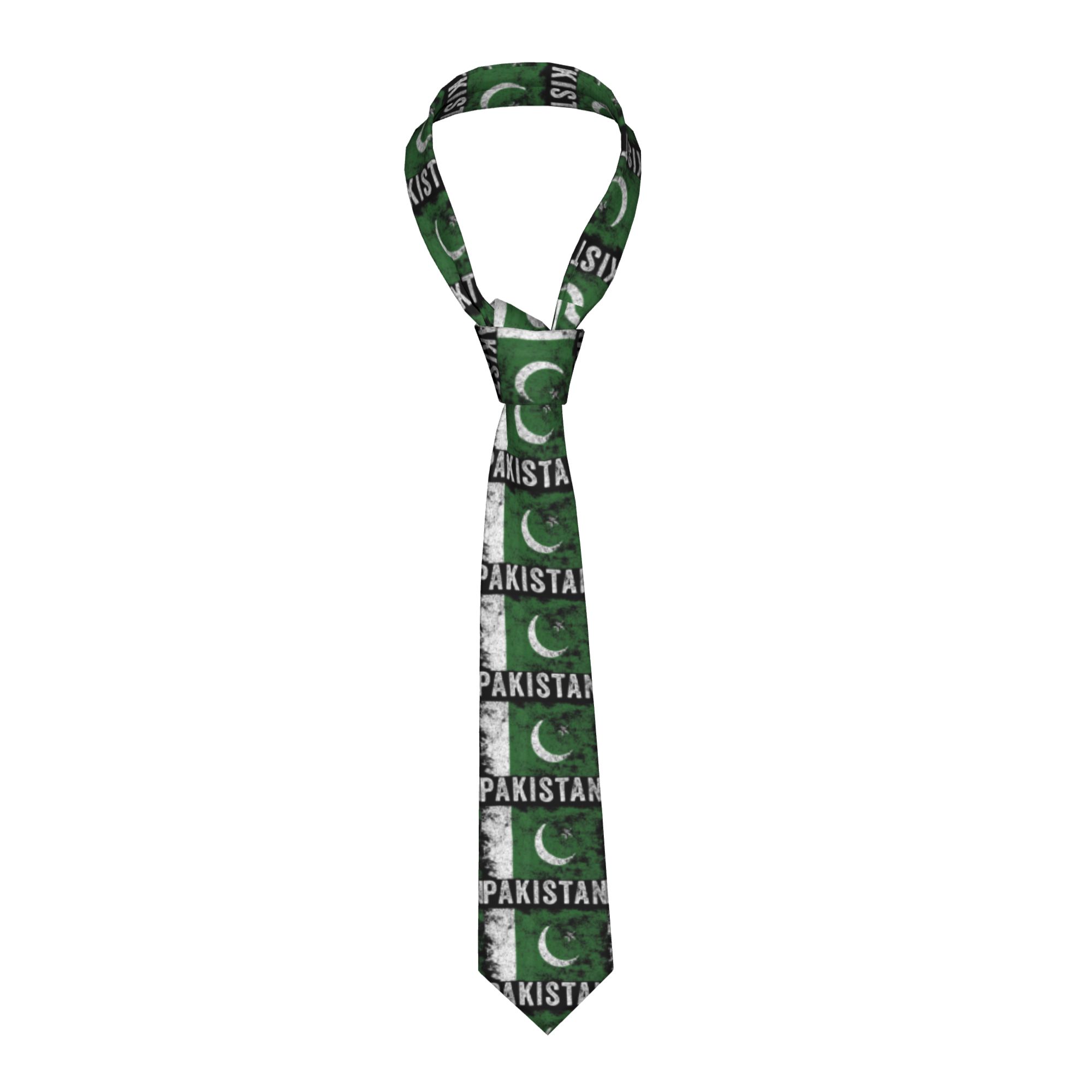 Gravata com Estampa da Bandeir - Men Accessories Pakistan avaliação e preço