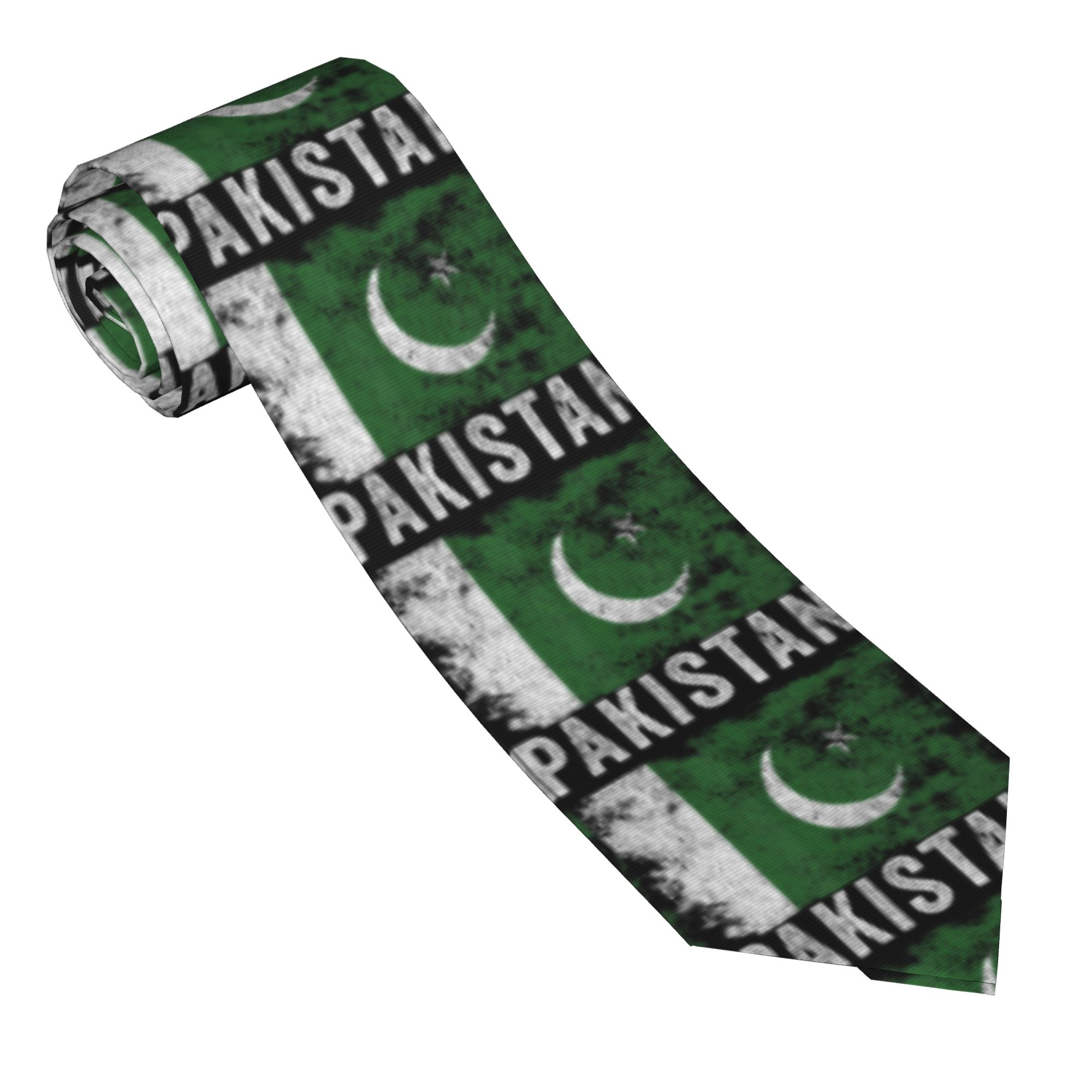 Gravata com Estampa da Bandeir - Men Accessories Pakistan avaliação e preço